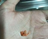 A picture of step 7 of Sookhi Arbi.