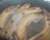 Foto del paso 1 de la receta: Tortitas de plátano rellenas