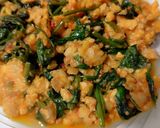 Foto langkah ke 4 dari resep Sambel Tempe Kangkung.