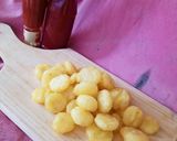 Foto langkah ke 8 dari resep Cemilan Dari Kentang 3 Bahan.