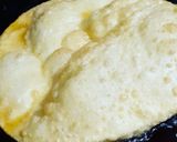 A picture of step 11 of Handi kabab with fried paratha.