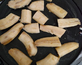 Foto langkah ke 3 dari resep Pisang Bakar Aneka Topping (no minyak, no terigu).
