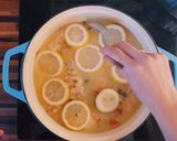 A picture of step 4 of Grilled chicken piccata💛.