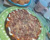 صورة لخطوة 4 من وصفة كيكة الشوكولاتة والكراميل 🥧