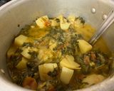 A picture of step 8 of Aloo Methi gravy !!.