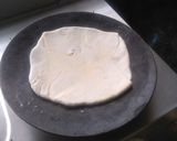 A picture of step 3 of Cheesy banana chickpeas Paratha with peanut chutney.