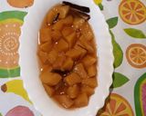 Foto del paso 4 de la receta Melocotón cocido con canela, moscatel y azúcar de caña