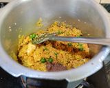 A picture of step 7 of MASOOR DAL KHICHDI with BARNYARD MILLET..