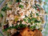 Nasi goreng cheesy