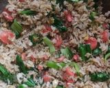 Foto langkah ke 6 dari resep Nasi goreng hijau ati ampela.