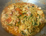 Foto langkah ke 3 dari resep Mie kangkung Terasi.