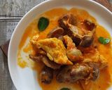 Foto langkah ke 5 dari resep Ampela Ayam Tahu Bumbu Pedas.