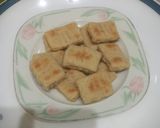 A picture of step 9 of Diet egg biscuits, whole wheat flour sa 🍪 🍪.
