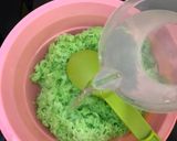 Foto langkah ke 3 dari resep Tape Ketan Hijau.