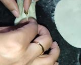 A picture of step 10 of Dumplings or Momos Served With Chilli Oil.