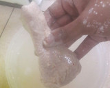 A picture of step 3 of KFC style Chicken.#4weekchallenge.