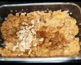 A picture of step 5 of Apple bread Halwa.