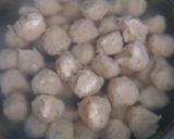 Foto langkah ke 5 dari resep Bakso Cilok ayam.