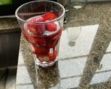 A picture of step 1 of Chocolate Strawberries :).