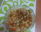 Foto del paso 2 de la receta: Ensalada de garbanzos con verdura asada y sardinas