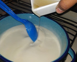 Foto del paso 4 de la receta: Panna cotta de coco con coulis de jamaica y mezcal oaxacaqueño