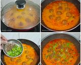 A picture of step 9 of Lauki kofta Curry.