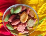 Foto langkah ke 6 dari resep Biji Ketapang Rainbow 🌈.