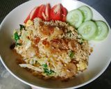 Foto langkah ke 8 dari resep Nasi Goreng Pedas Gila (aka nasi goreng rumahan).