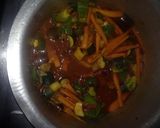 A picture of step 6 of Rice and Vegetables.