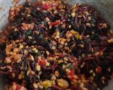 लाल भाजी उड़द दाल की सूखी सब्जी(lal bhaji udad ki sukhi dal recipe in hindi) रेसिपी चरण 3 फोटो