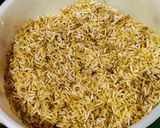 A picture of step 2 of Quick Vegetable biryani with winter vegetables in cooker.