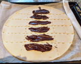 Foto del paso 4 de la receta: Croissant o barritas de hojaldre y crema de chocolate