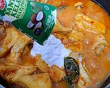 Foto langkah ke 4 dari resep Ayam Tahu Kuah Pedas.