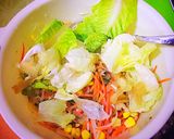 Foto langkah ke 4 dari resep Salad Ubur-Ubur AKA Chuka Kurage AKA Jellyfish Salad AKA Haepari Naengchae AKA Shanghai Salad.