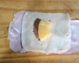 Foto del paso 1 de la receta: Rollitos de pechuga de pavo con queso y piña en freidora de aire