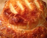 A picture of step 6 of Baked Camembert in Puff Pastry with Broccoli and Sage Butter.