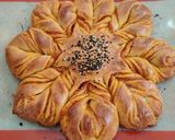 A picture of step 5 of Star Bread.