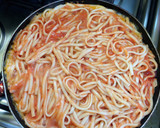 Foto del paso 4 de la receta: Pizza 🍕 tallarines