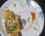 A picture of step 2 of Cheese mayonnaise dosa.