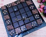 Gambar langkah 17 resipi ☕Resepi Kek Batik Coklat Ganache☕.