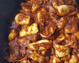 A picture of step 5 of Squid Sambal.