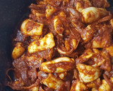 A picture of step 5 of Squid Sambal.