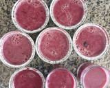 Foto del paso 3 de la receta: Flan de arándanos y moras con agar agar🍨