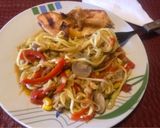 Foto del paso 2 de la receta: Spaghetti de zapallito italiano