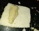 A picture of step 3 of Bread malai roll.