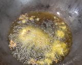 A picture of step 3 of Khasi ko masu ko achar / Mutton Pickle.