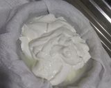 A picture of step 1 of Peach yoghurt.