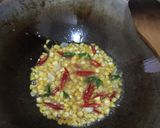 Foto langkah ke 3 dari resep Tumis taoge + tahu + jagung.