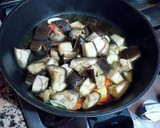 Foto del paso 8 de la receta: Revuelto sin huevos de acelgas tiernas, puerros y berenjenas