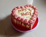 A picture of step 1 of Vanilla cake.